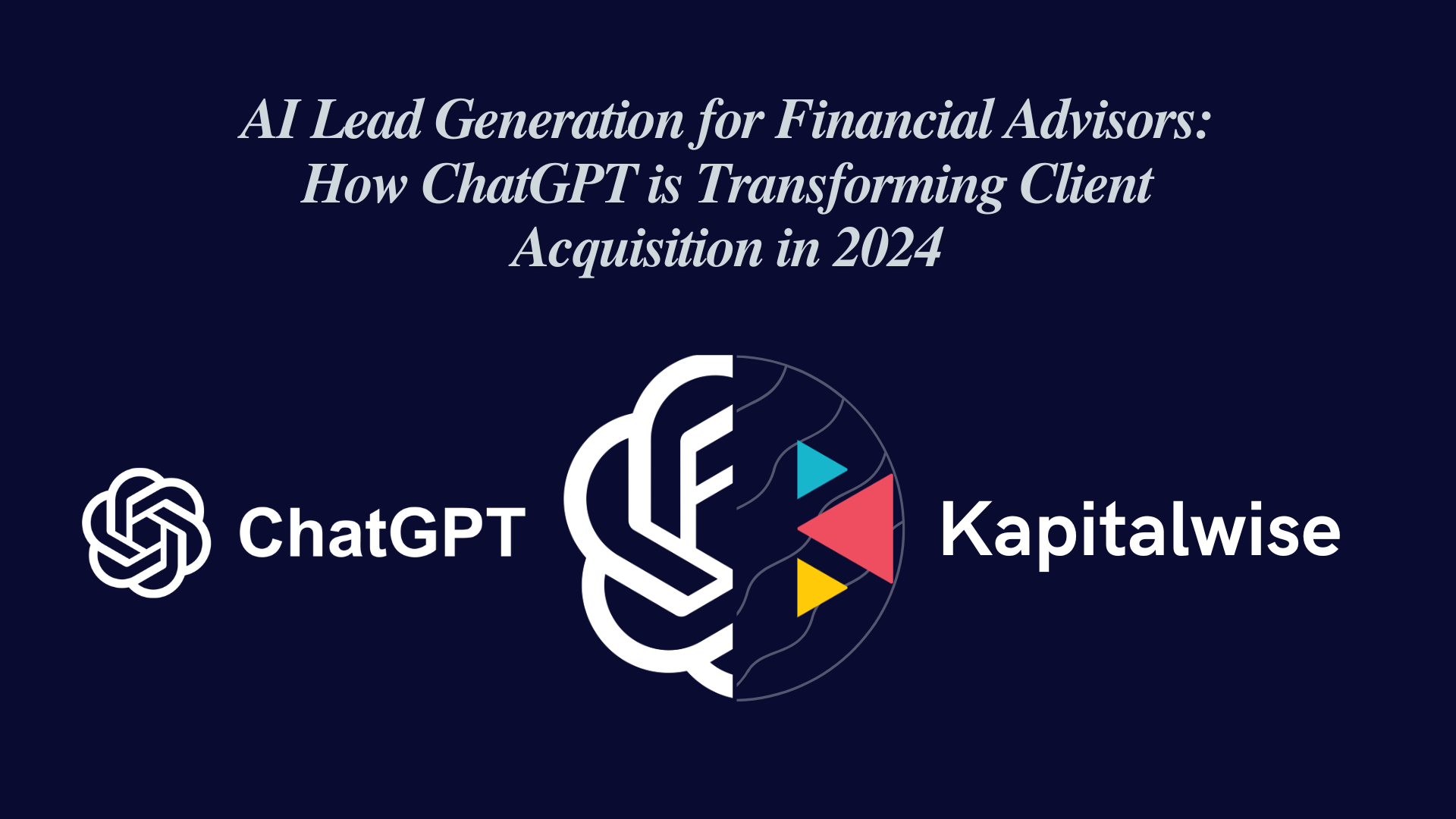 ChatGPT for Financial Advisors!